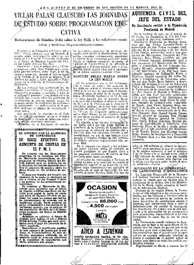 ABC MADRID 17-12-1970 página 25