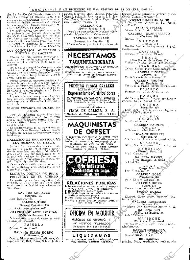 ABC MADRID 17-12-1970 página 54