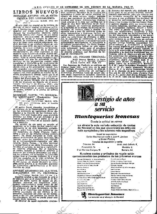 ABC MADRID 17-12-1970 página 57