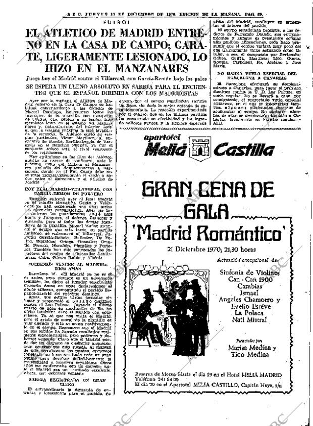 ABC MADRID 17-12-1970 página 69