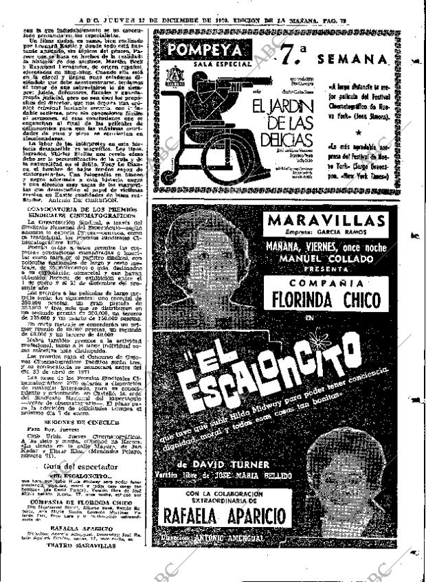 ABC MADRID 17-12-1970 página 79