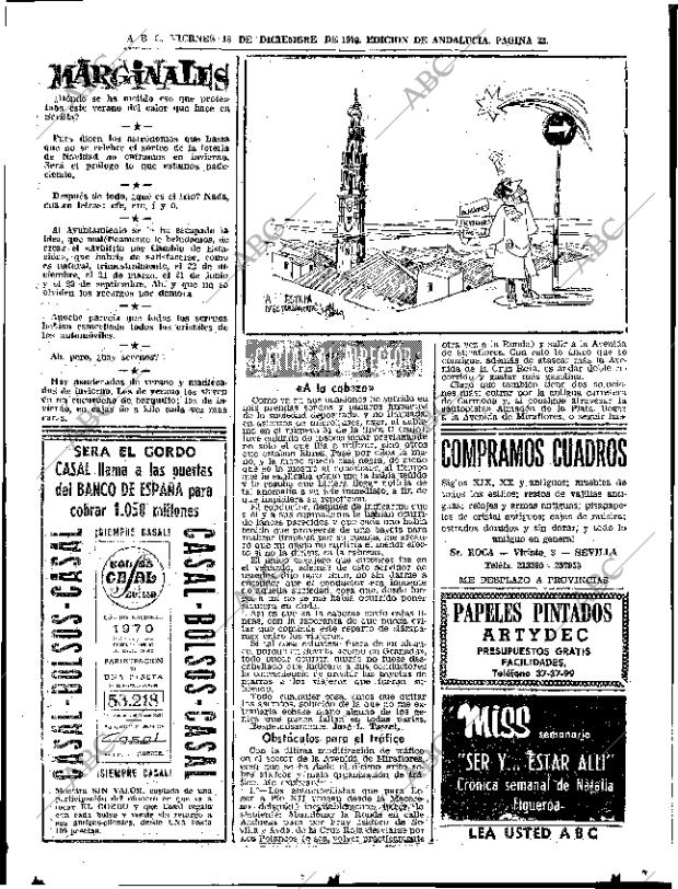 ABC SEVILLA 18-12-1970 página 33