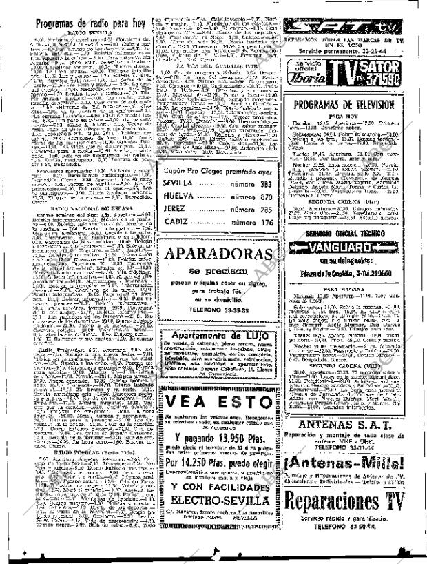 ABC SEVILLA 18-12-1970 página 58