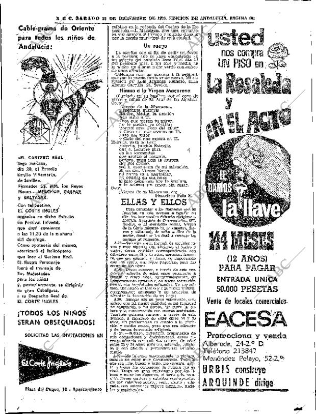 ABC SEVILLA 19-12-1970 página 60