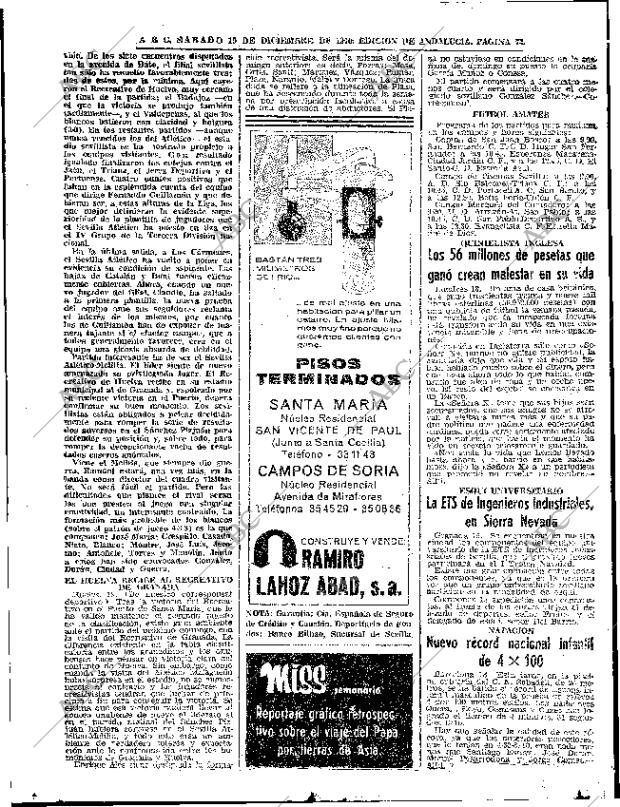 ABC SEVILLA 19-12-1970 página 72