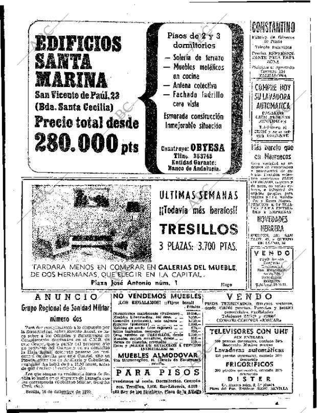 ABC SEVILLA 19-12-1970 página 92