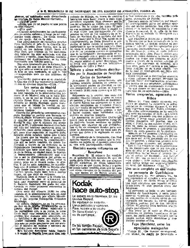 ABC SEVILLA 23-12-1970 página 42