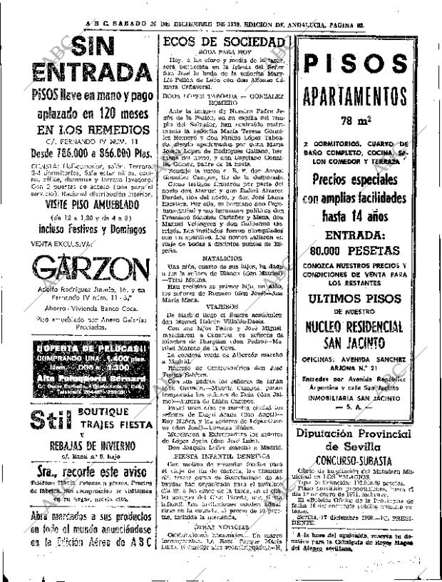 ABC SEVILLA 26-12-1970 página 60