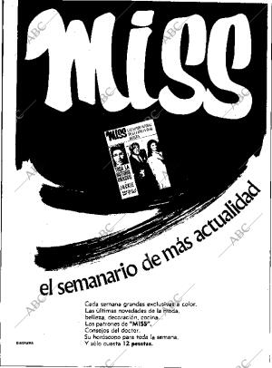 ABC MADRID 27-12-1970 página 166