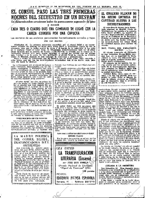 ABC MADRID 27-12-1970 página 17