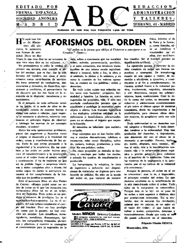 ABC MADRID 27-12-1970 página 3