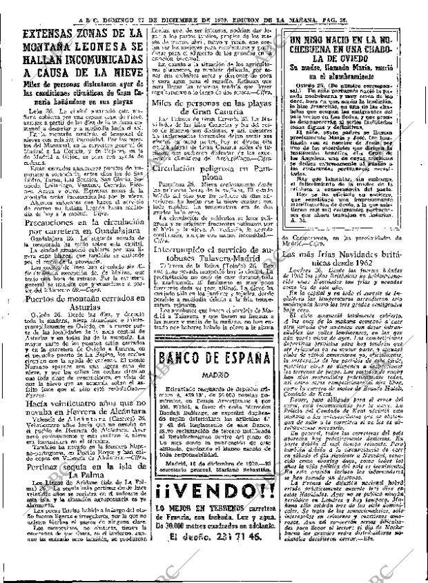 ABC MADRID 27-12-1970 página 36