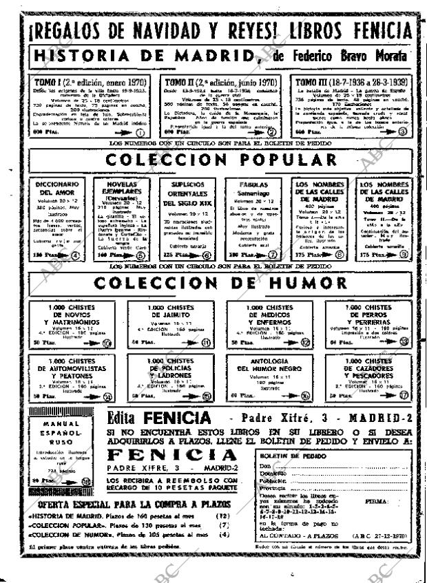 ABC MADRID 27-12-1970 página 7