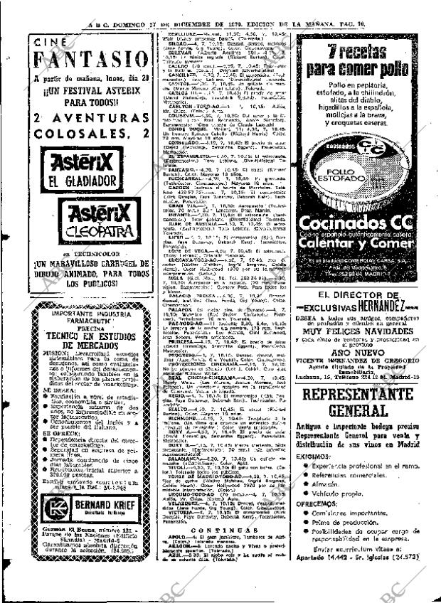 ABC MADRID 27-12-1970 página 76