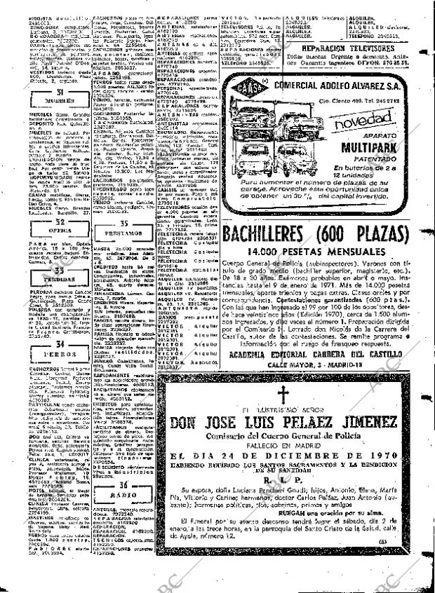 ABC MADRID 27-12-1970 página 87