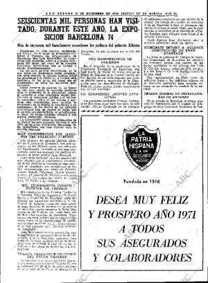 ABC MADRID 31-12-1970 página 39