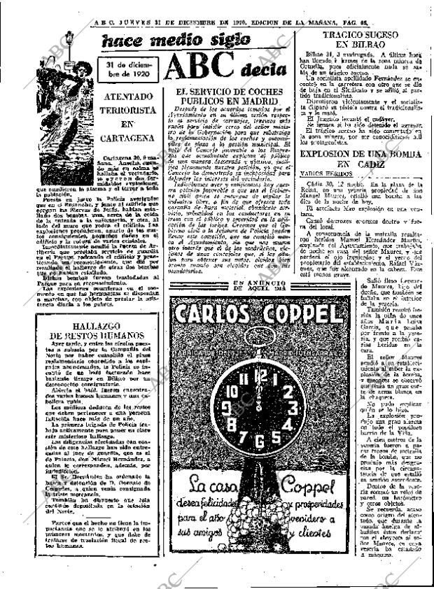 ABC MADRID 31-12-1970 página 45