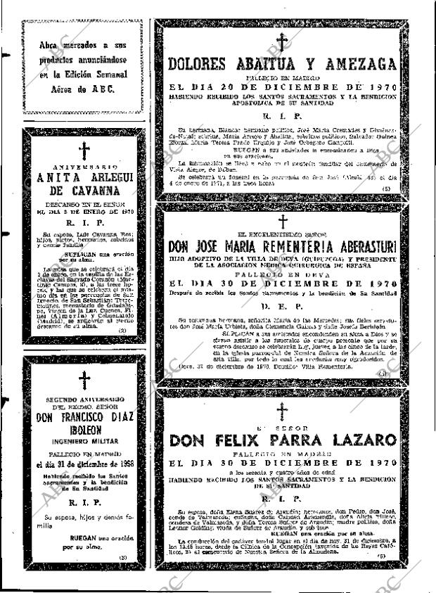 ABC MADRID 31-12-1970 página 86