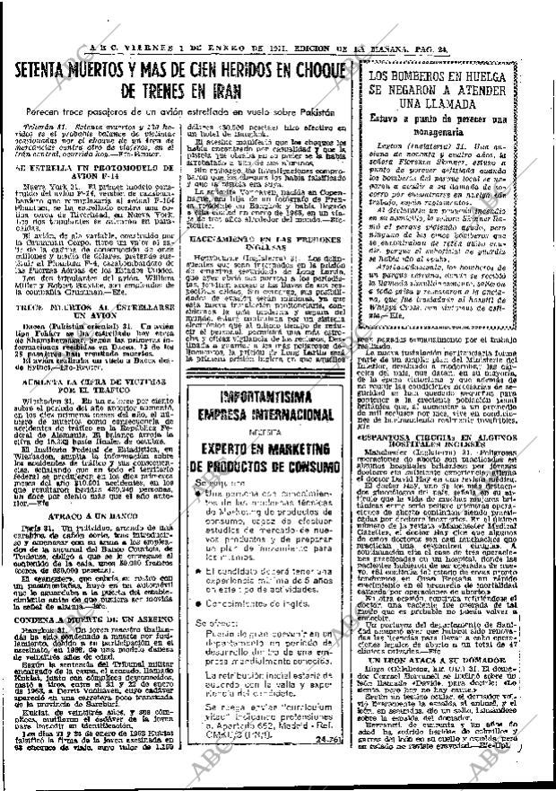 ABC MADRID 01-01-1971 página 24