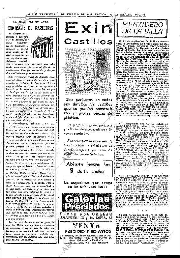 ABC MADRID 01-01-1971 página 34