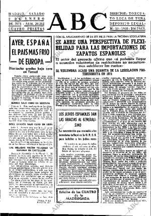 ABC MADRID 02-01-1971 página 25
