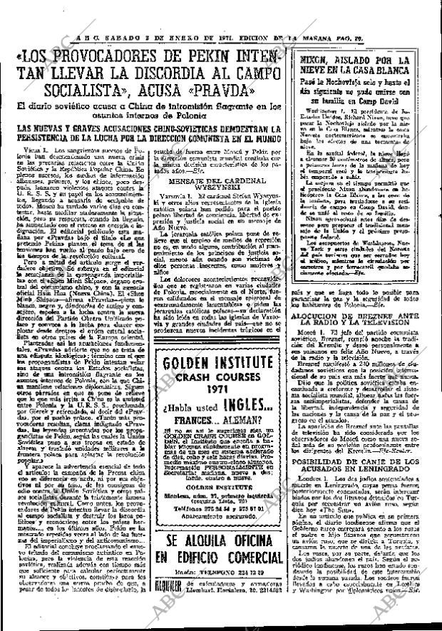 ABC MADRID 02-01-1971 página 26