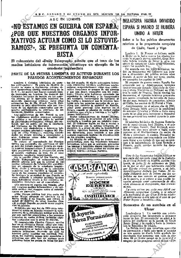 ABC MADRID 02-01-1971 página 27