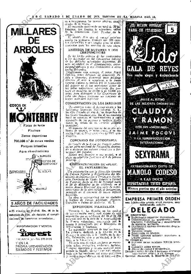 ABC MADRID 02-01-1971 página 36