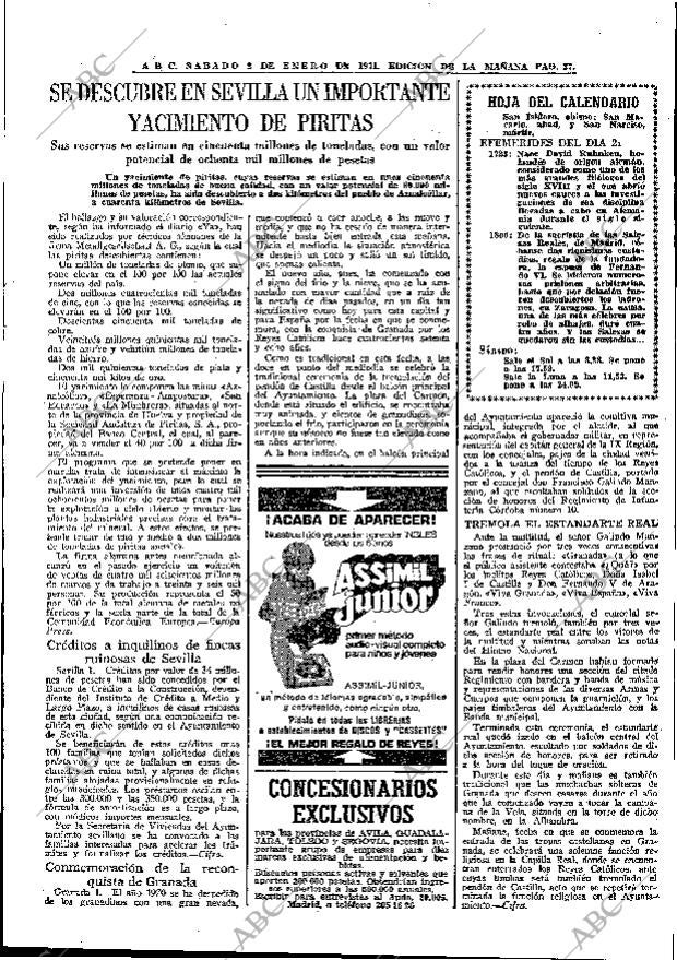 ABC MADRID 02-01-1971 página 37