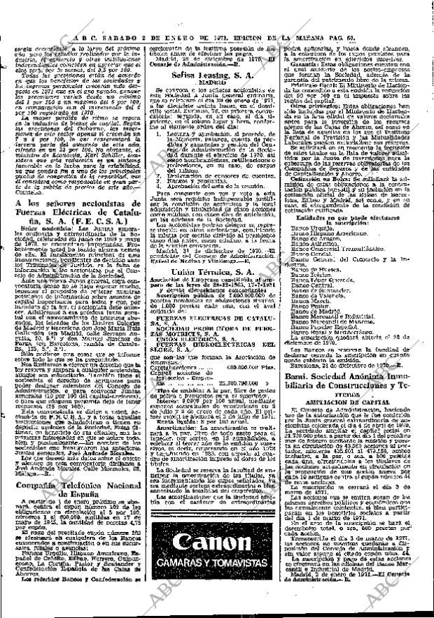 ABC MADRID 02-01-1971 página 56