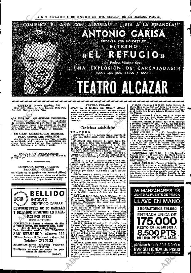 ABC MADRID 02-01-1971 página 65