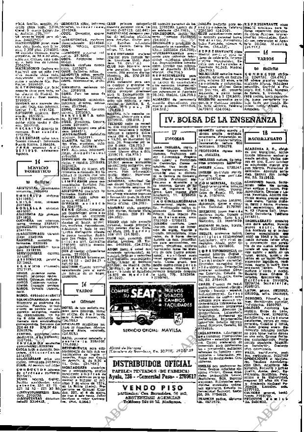 ABC MADRID 02-01-1971 página 73