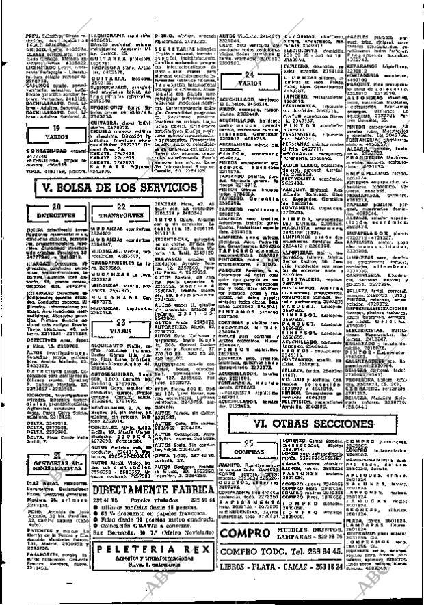 ABC MADRID 02-01-1971 página 74