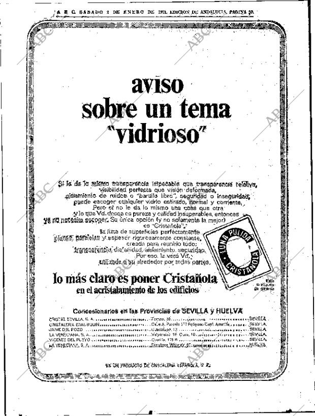 ABC SEVILLA 02-01-1971 página 30