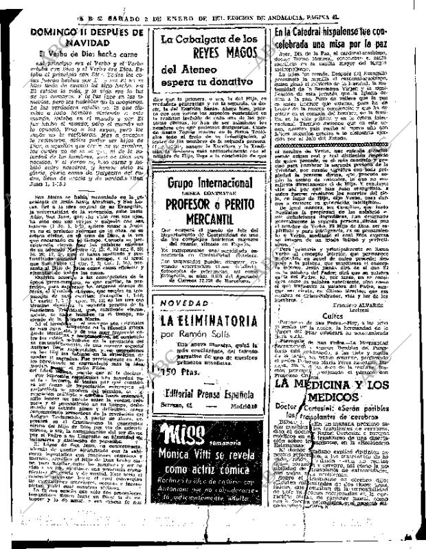 ABC SEVILLA 02-01-1971 página 41