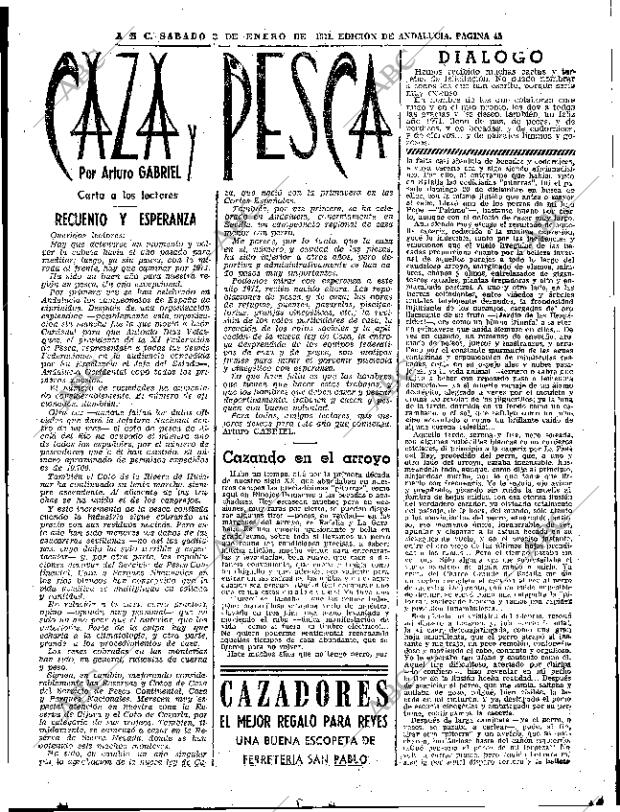 ABC SEVILLA 02-01-1971 página 49