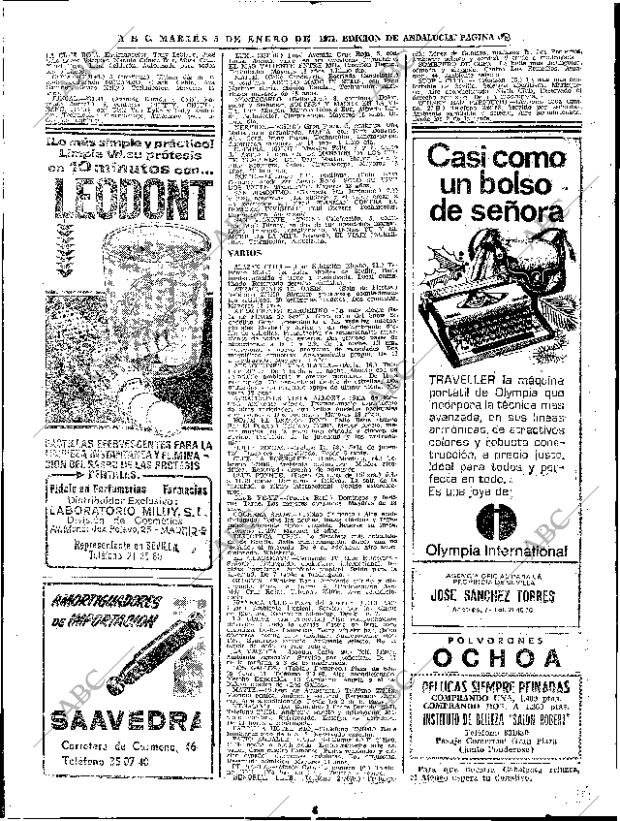 ABC SEVILLA 05-01-1971 página 58