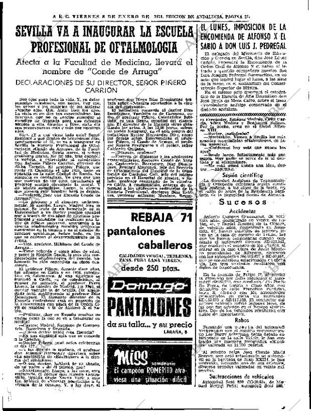 ABC SEVILLA 08-01-1971 página 31