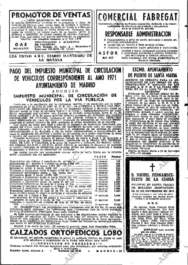 ABC MADRID 10-01-1971 página 85