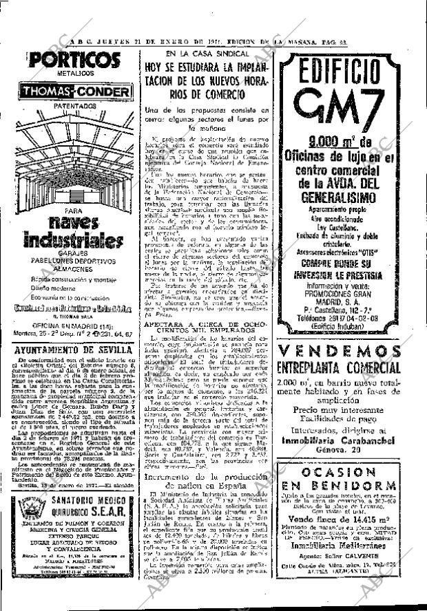 ABC MADRID 21-01-1971 página 52