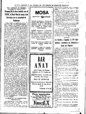 ABC SEVILLA 23-01-1971 página 43