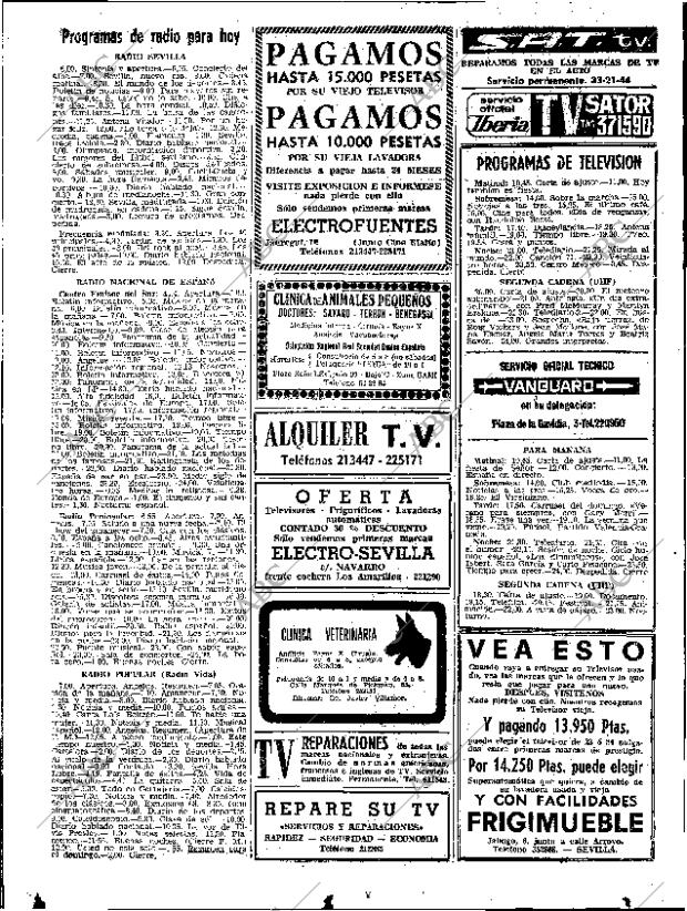 ABC SEVILLA 23-01-1971 página 58