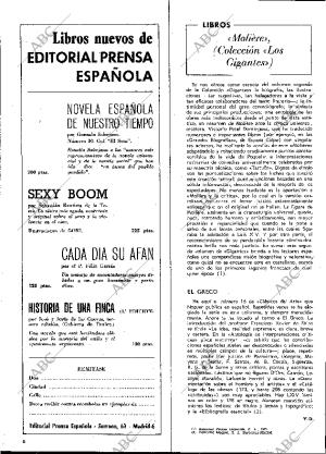 BLANCO Y NEGRO MADRID 23-01-1971 página 6