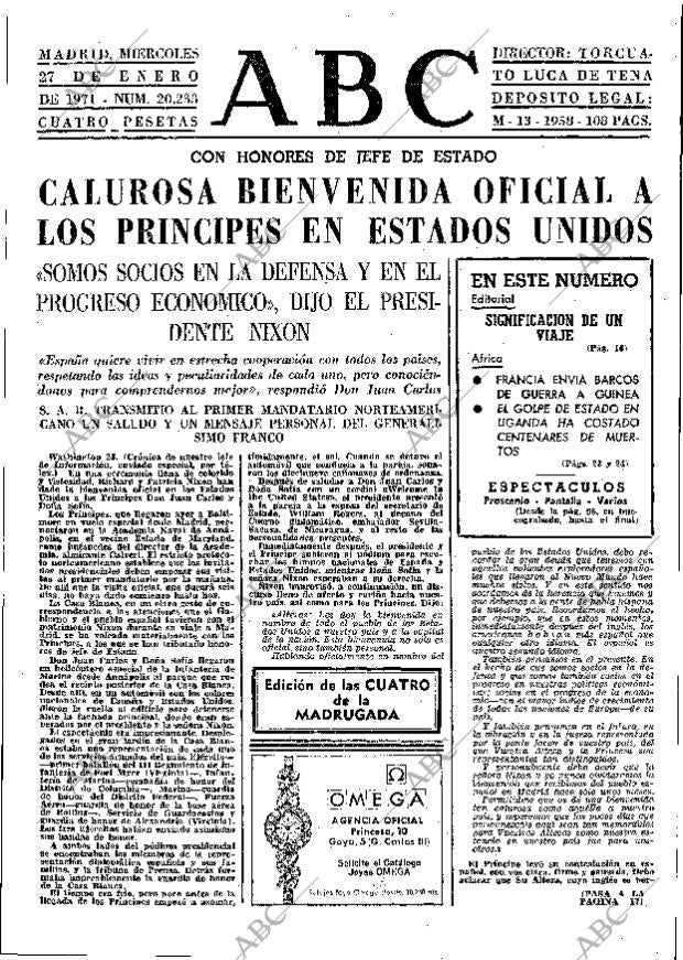 ABC MADRID 27-01-1971 página 17