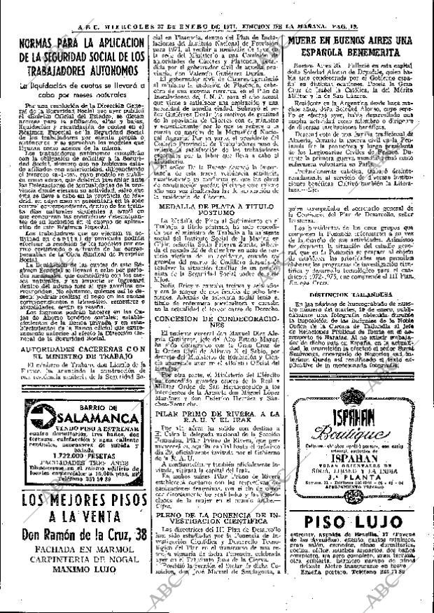 ABC MADRID 27-01-1971 página 21