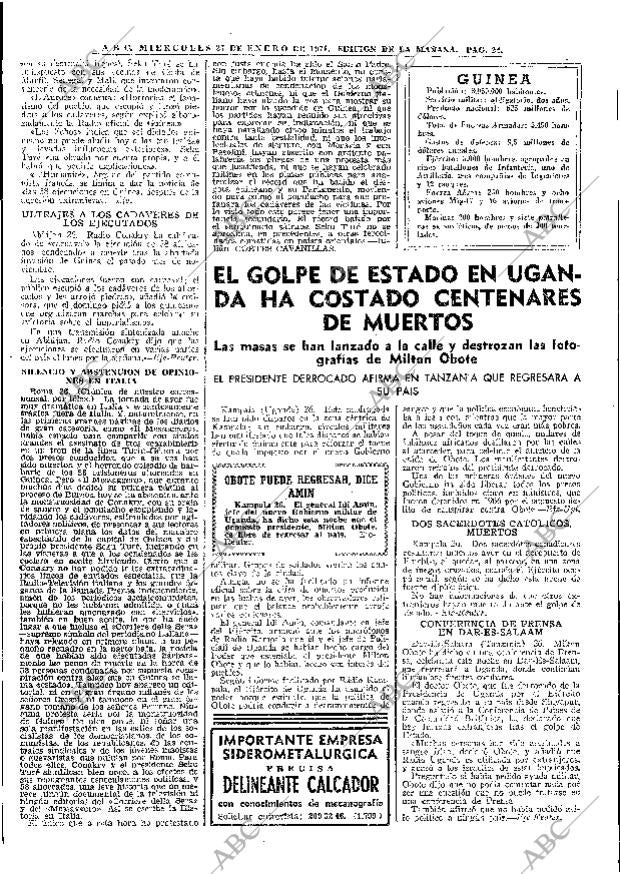 ABC MADRID 27-01-1971 página 26