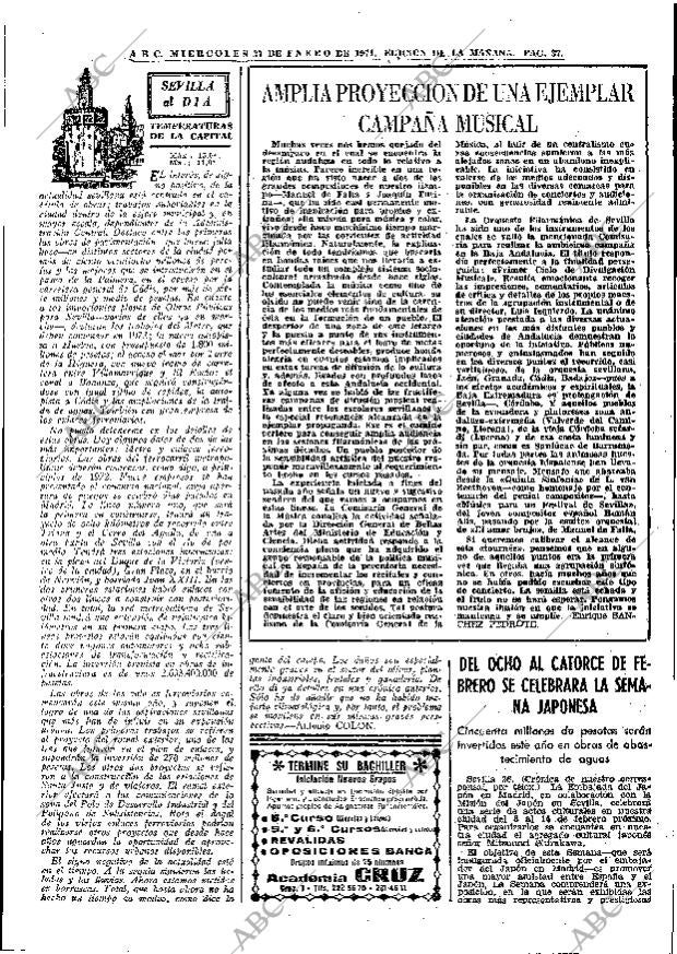 ABC MADRID 27-01-1971 página 39