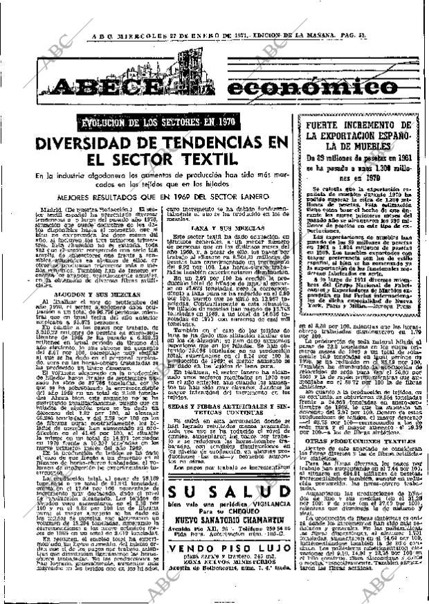 ABC MADRID 27-01-1971 página 53