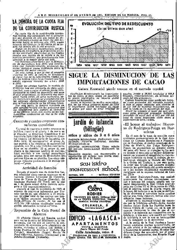 ABC MADRID 27-01-1971 página 55