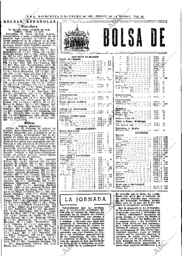 ABC MADRID 27-01-1971 página 56